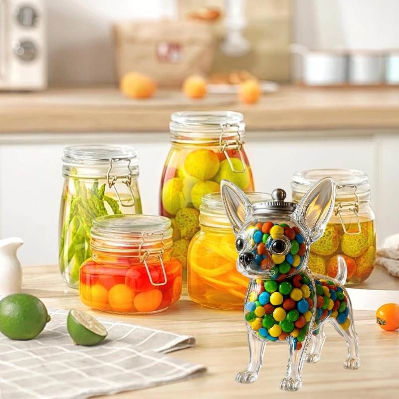 Food Lovers Snacks - Cute Dog Shaped Pet Snack Storage