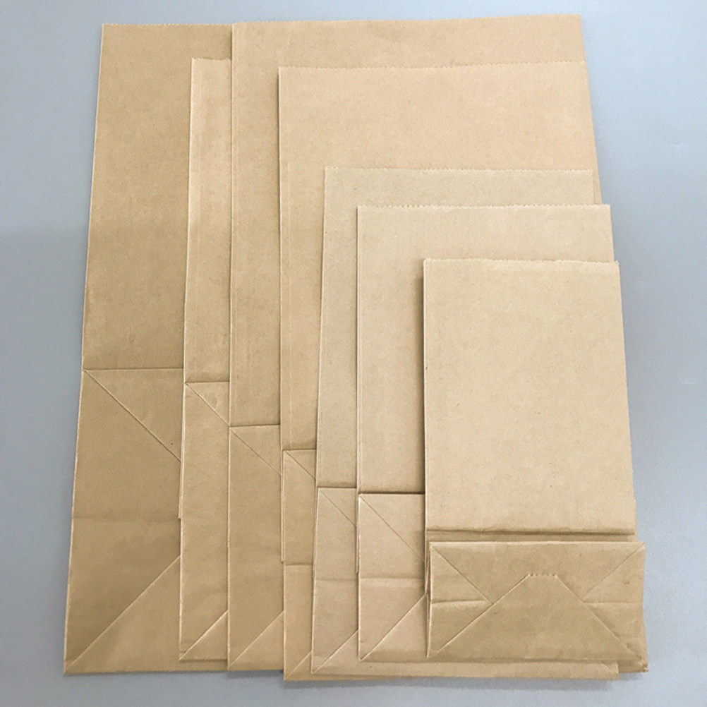 100Pcs Kraft Paper Food Grade  - Food In Snacks 评论和价格