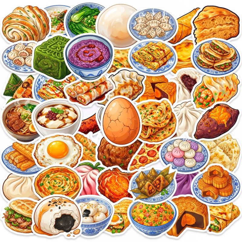 50pcs Chinese Food Diary, Non- - Food Good Snacks 评论和价格