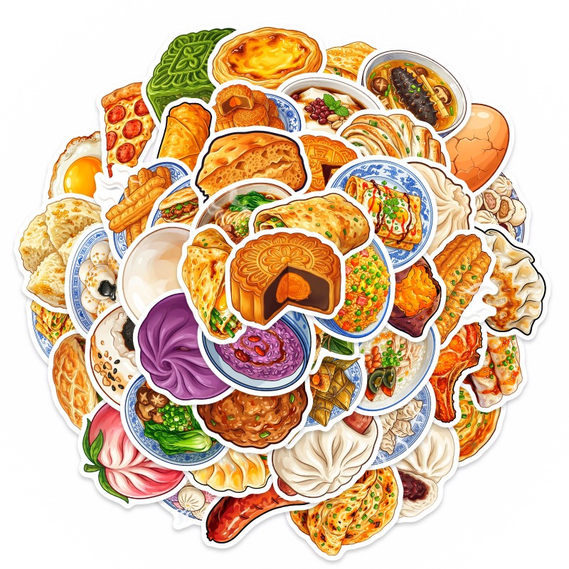 50pcs Chinese Food Diary, Non- - Food Good Snacks 评论和价格