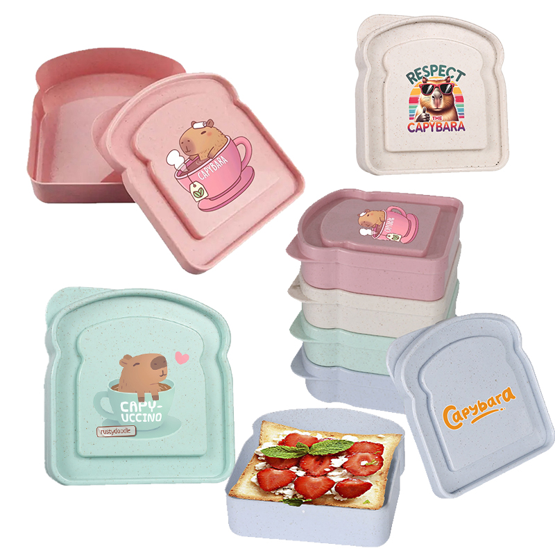 Capybara Sandwich Food Storage - Food Snacks Box 评论和价格