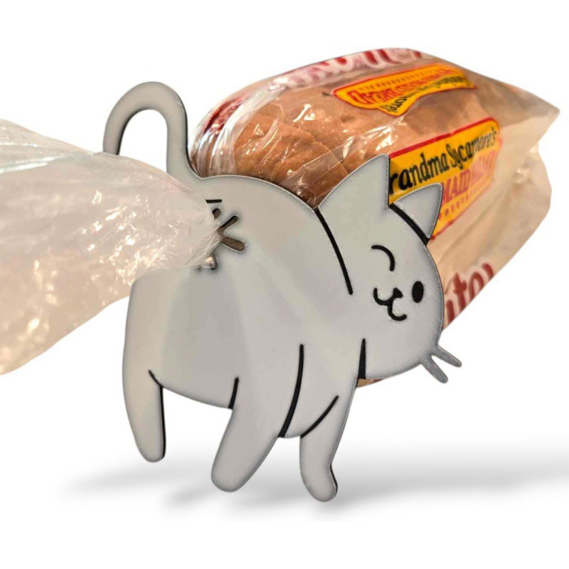 2-Pack 3D Cat Butt Bread Bag C - Food Lovers Snacks 评论和价格