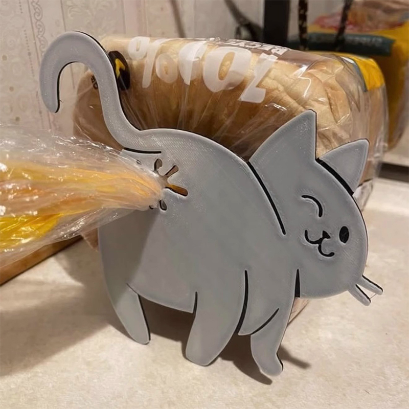 2-Pack 3D Cat Butt Bread Bag C - Food Lovers Snacks 评论和价格