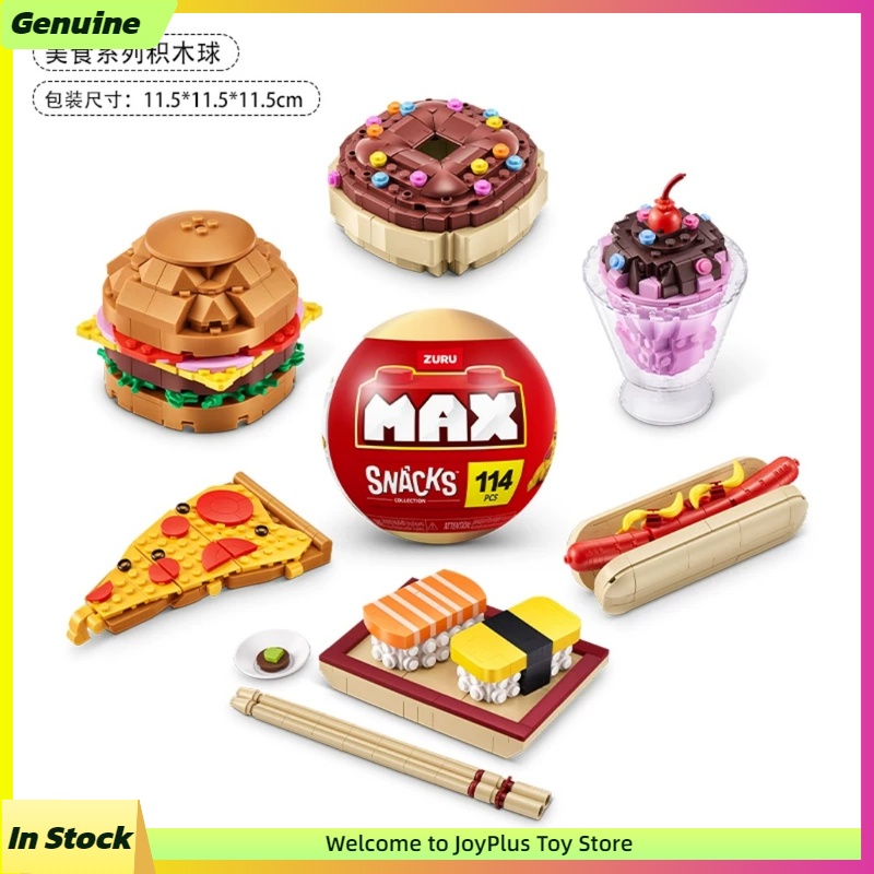ZURU MAX Snacks Blind Box Buil - Food Snacks Box 评论和价格