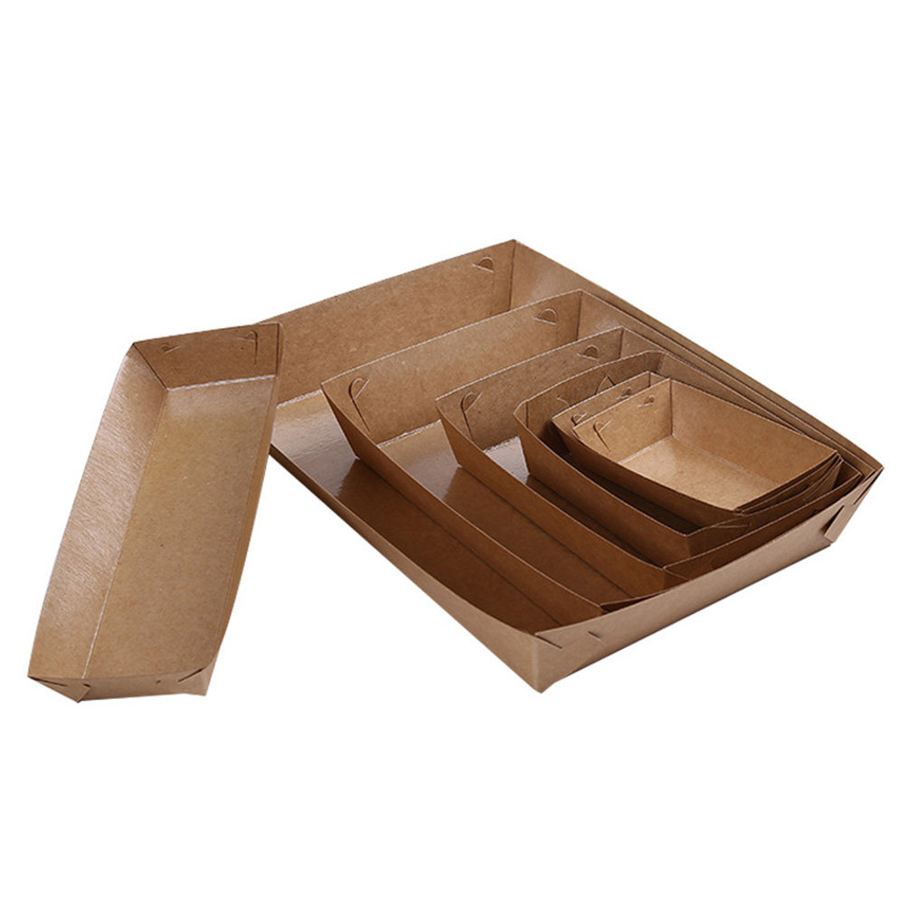 30Pcs Disposable Boat Packing  - Food Snacks Box 评论和价格