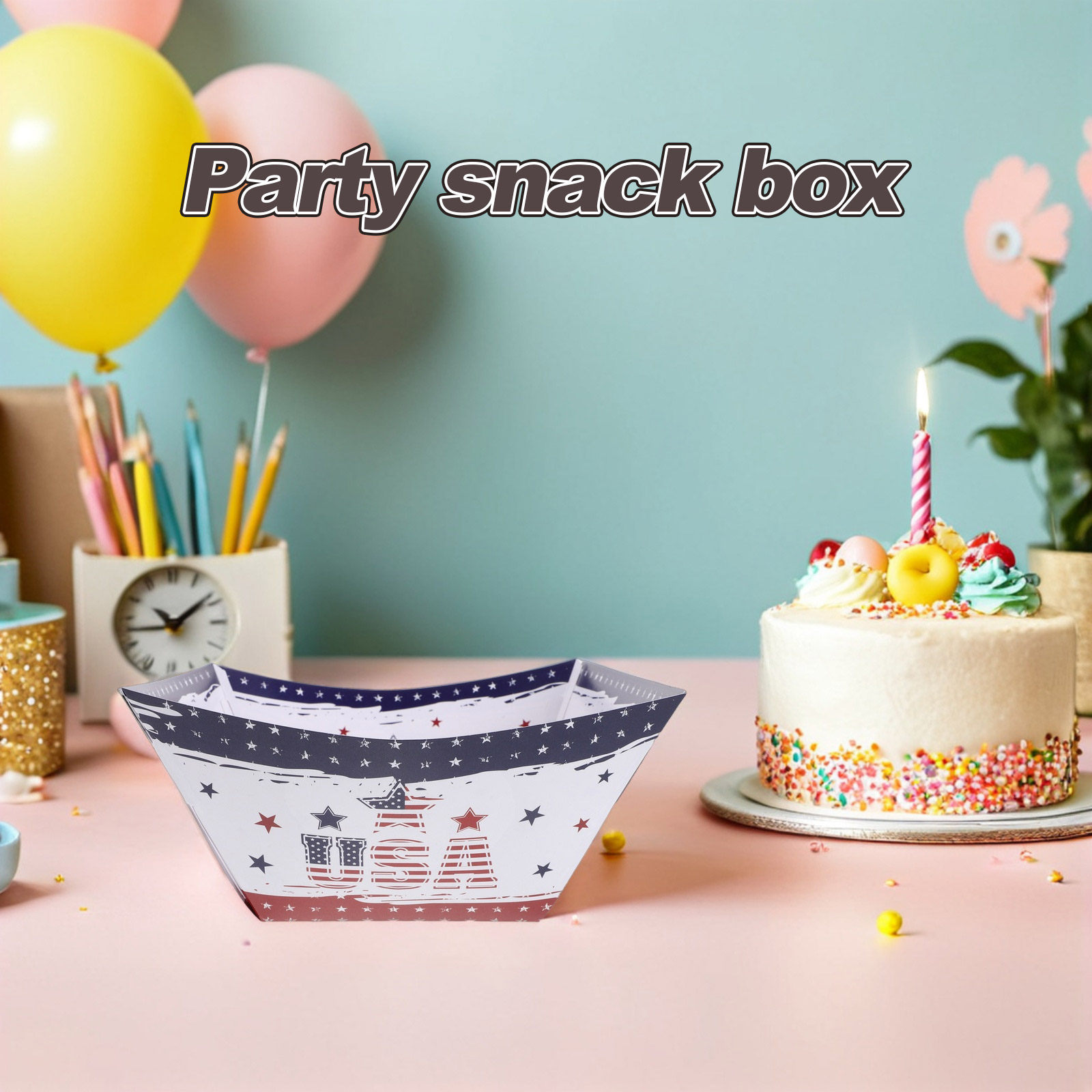 12Pcs Independence Day Party S - Food Snacks Box 评论和价格