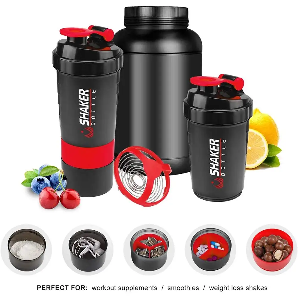 500ml Layered Protein Bottle P - Protein Bar Box 评论和价格