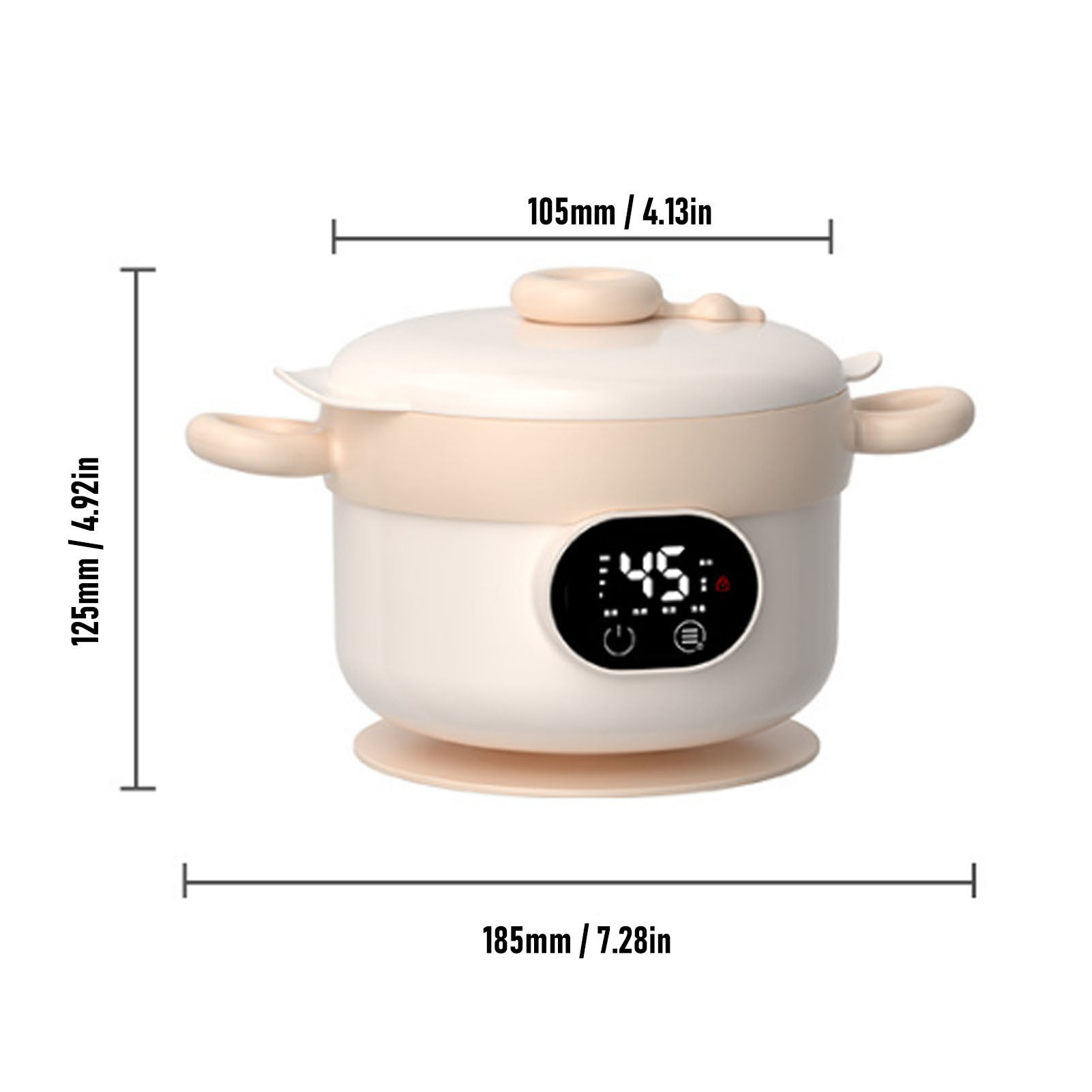 Food Warmer Bowl Electric Lunc - Food Xxl 评论和价格