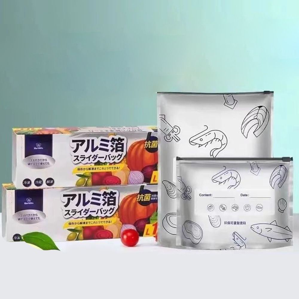 10Pcs/Bag Large Capacity Alumi - Food Xxl 评论和价格