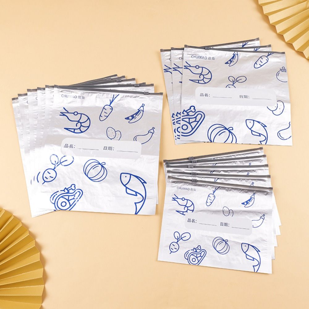 10Pcs/Bag Large Capacity Alumi - Food Xxl 评论和价格