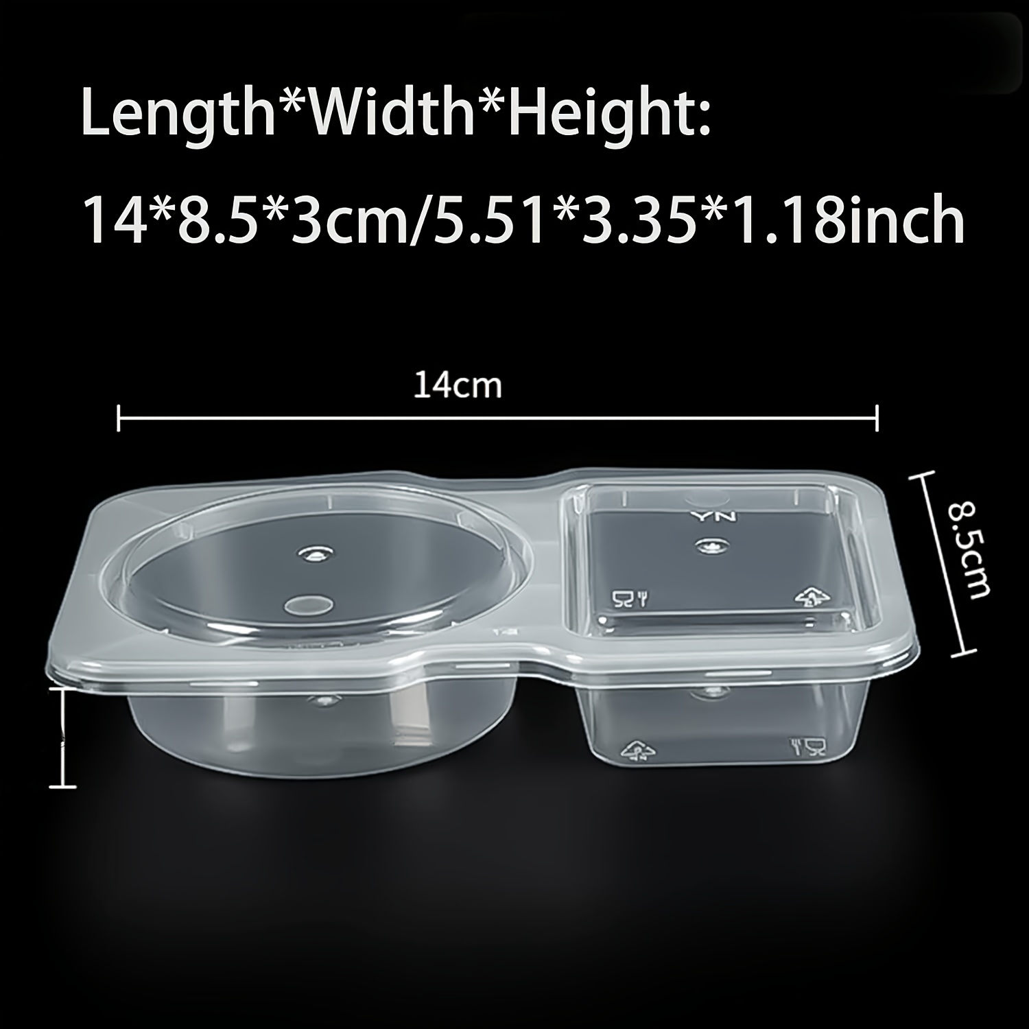 10Pcs Food Storage Containers  - Food Snacks Box 评论和价格