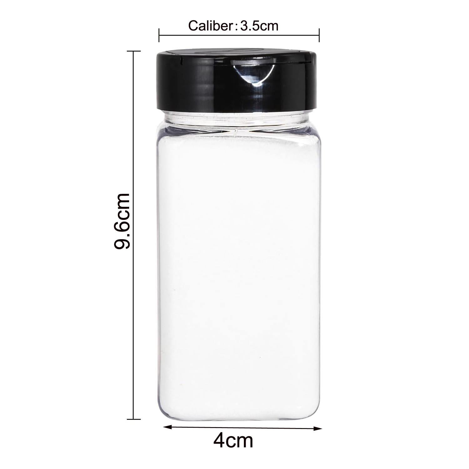 Square Large Plastic Spice Jar - Food Xxl 评论和价格