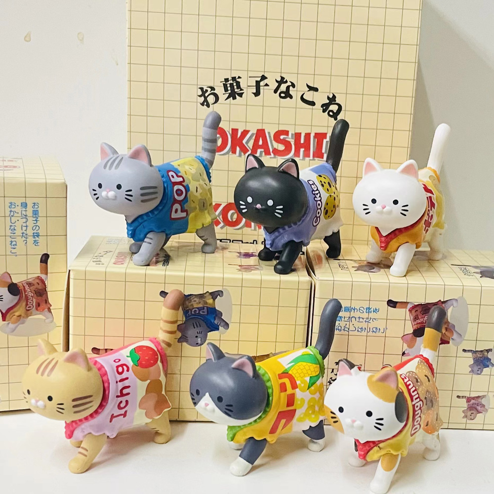 Cat Themed Blind Box Candy Pac - Food Snacks Box 评论和价格